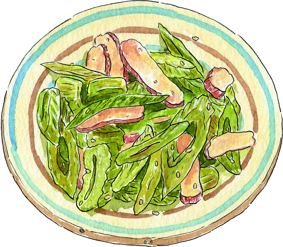ふきの油炒め