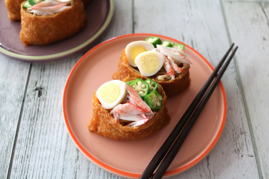 じゅわっとおいしい そばいなり