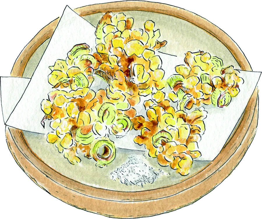 とうきびのかき揚げ