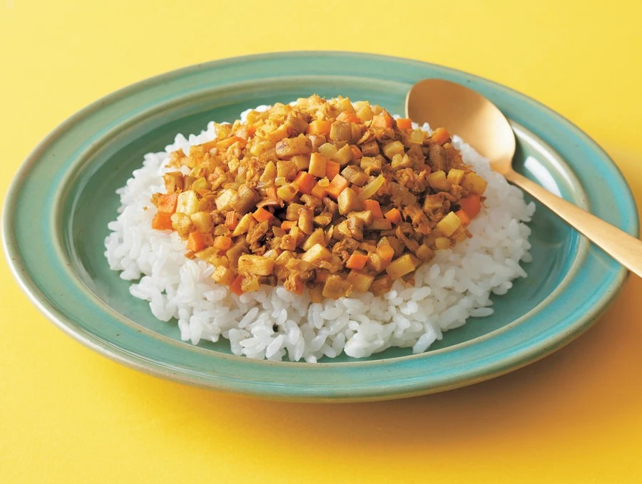 ごぼうのドライカレー
