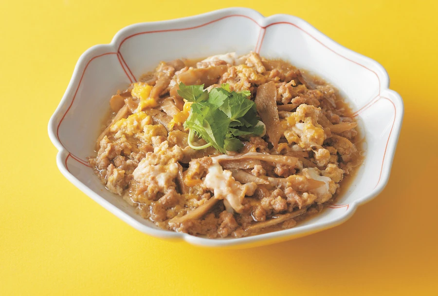 ごぼうの柳川風
