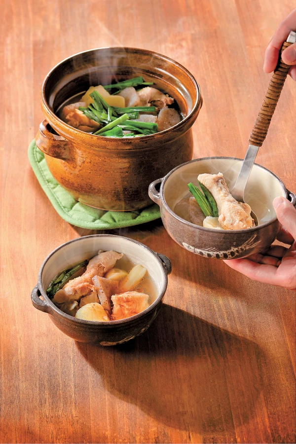 鶏のうまみたっぷり韓国風水炊き