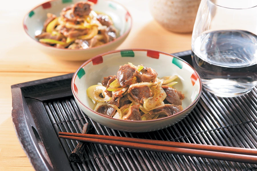 砂肝ポン酢