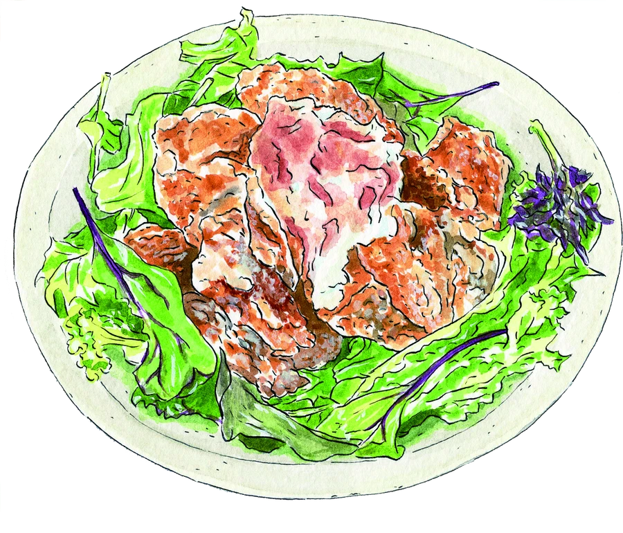 にしんのからあげ おろしポン酢
