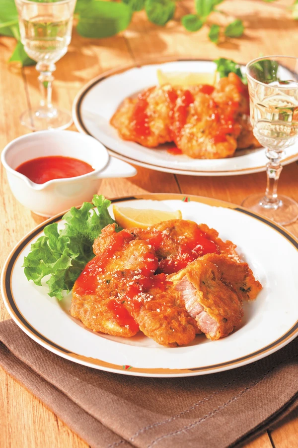ラム肉のピカタ