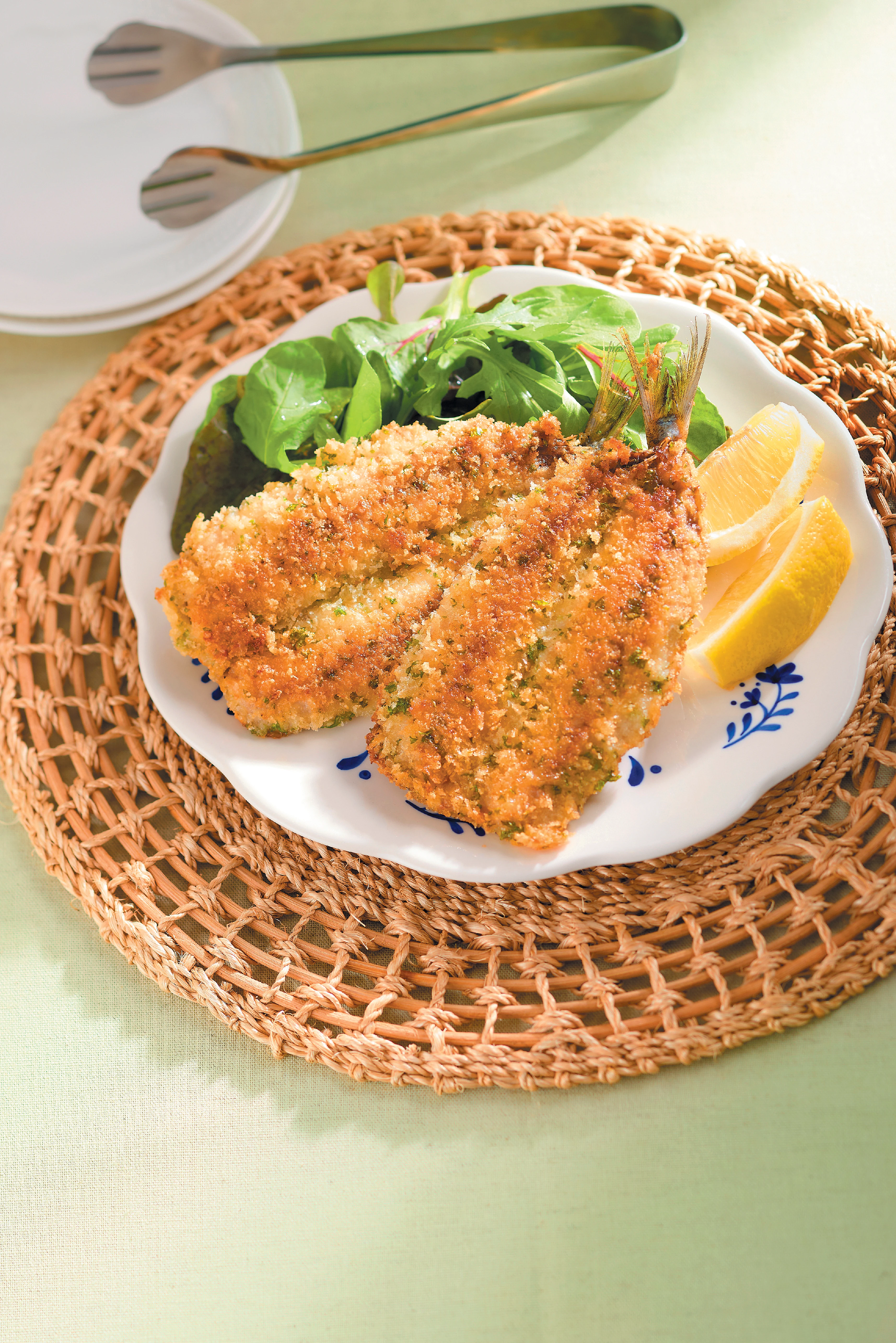 いわしのハーブパン粉焼き