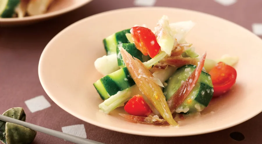 【漬物レシピ】野菜の塩こうじ和え