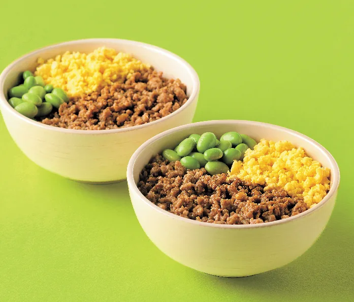 えのきそぼろ丼