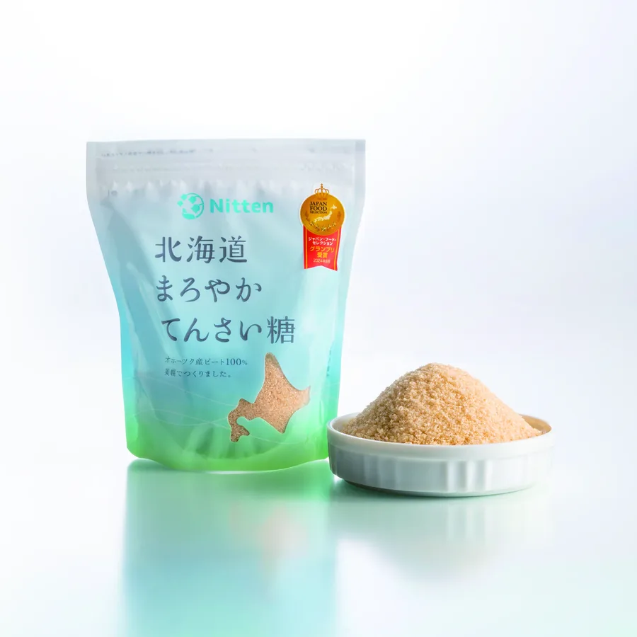 ニッテンのビート含蜜糖「北海道まろやかてんさい糖」（通称・まろてん）